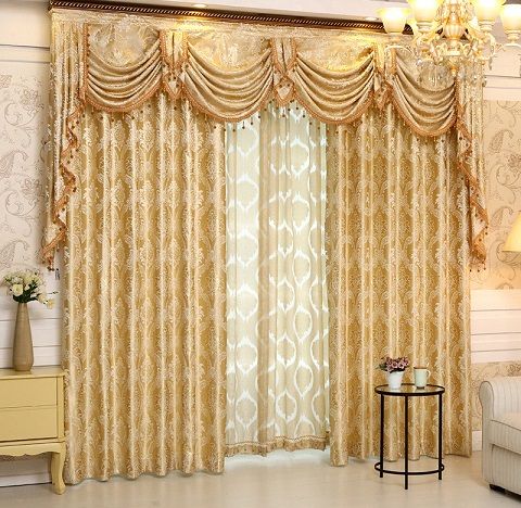 Top 9 Curtain Designs for Drawing Room (With images) | Living room .