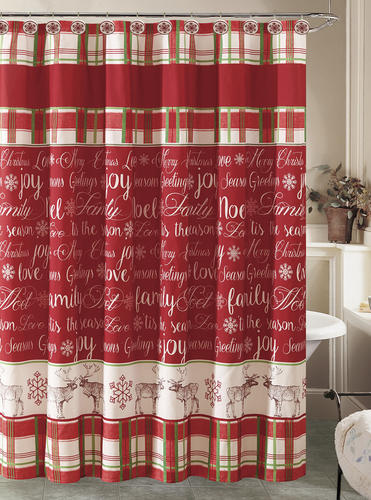 Christmas Shower Curtain Sets - Assorted at Menards