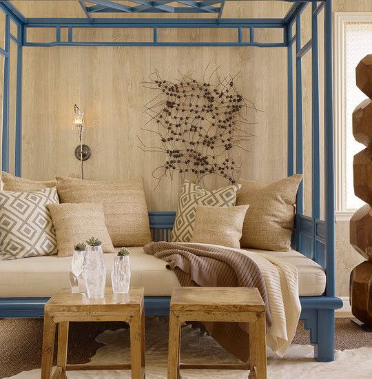 Excellent Full Size Daybed Designs: Tropical Living Room Asian .
