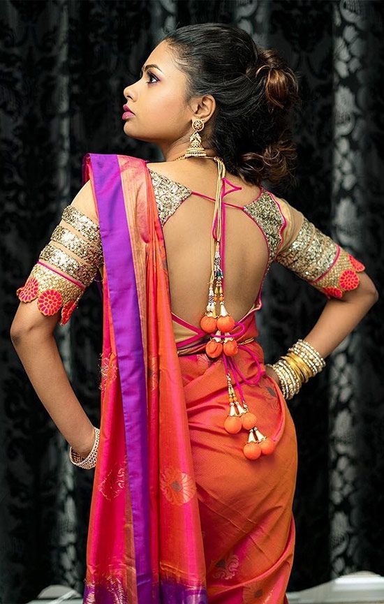 50 Trendy Silk Saree Blouse Designs Catalogue 2019 | Blouse .