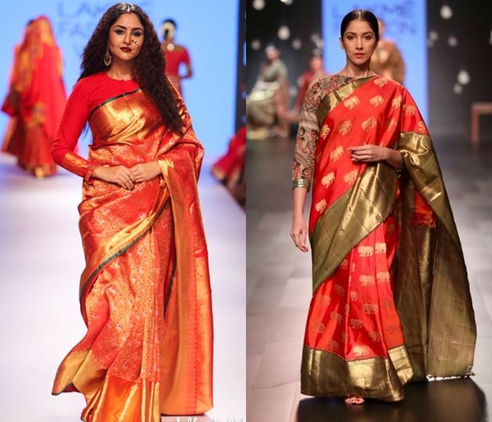11 Pretty Full Sleeve Blouse Designs for Silk Sarees | Full .