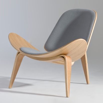 Hans J. Wegner- shell lounge chair | Furniture Design | Chair .