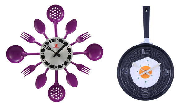 15 Excellent Designs of Kitchen Wall Clocks | Home Design Lov