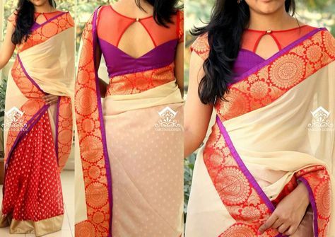 Designer Saree Blouse Patterns: Trendy and Fashionable Patterns for Saree Blouses