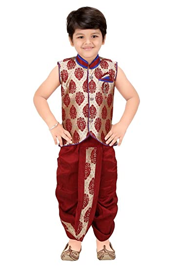 Buy Kute Kids Boys Ethnic Dhoti Kurta Set at Amazon.