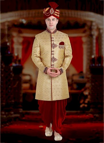 Wedding Wear Designer Silk Wholesale Dhoti Sherwani - Bigpage.