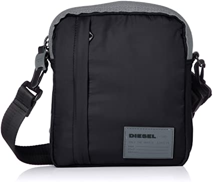 Amazon.com: Diesel Men's Discover ME Crossbody Bag, black, UNI .