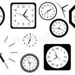 Different Types Clocks Stock Illustrations – 23 Different Types .