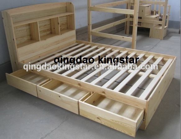wood double bed designs with box | Double bed designs, Bed design .