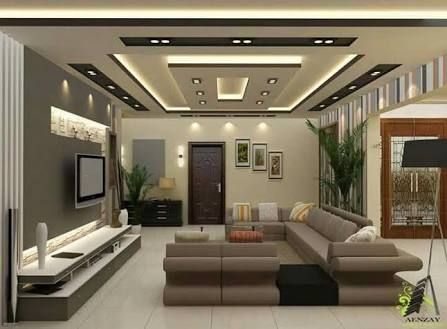 Drawing Room Ceiling Designs: Elevating Your Space with Architectural Interest