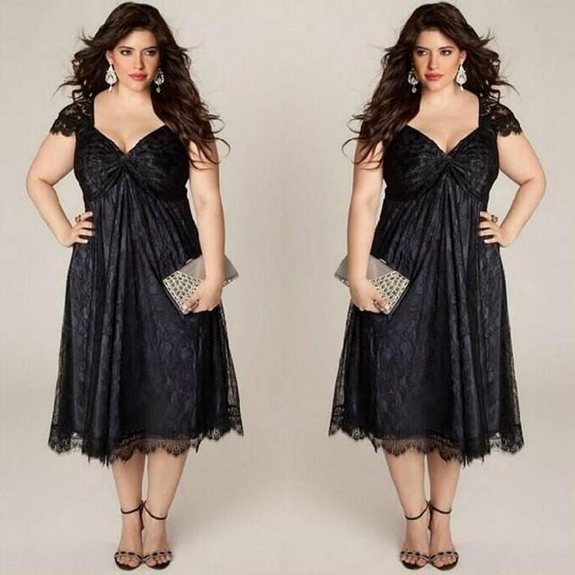 Big size 6XL woman lace dress 2016 Summer fat MM sexy sleeveless .
