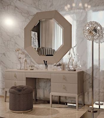 Latest 33 modern dressing table designs for luxury bedrooms 2018 .