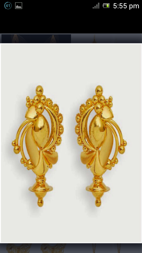 Latest Gold Jewellery Designs Earrings - Best Jewellery 20