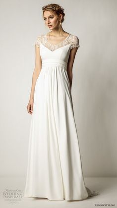 219 Best Empire Waist Wedding Gowns images | Wedding gowns .