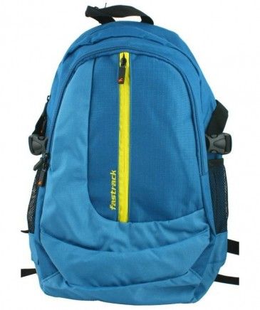 Fastrack Unisex Blue BackPack | College bags, Blue backpack, Ba
