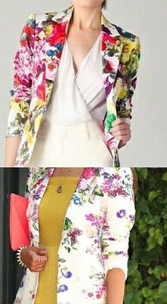 135 Best Floral Blazers images | Floral blazer, Fashion, Floral .