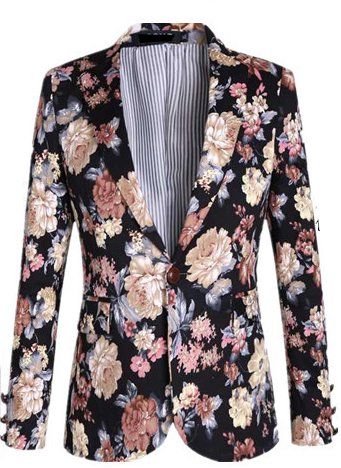 Blazers like this are exactly why FLORAL IS IN FOR MEN. The style .