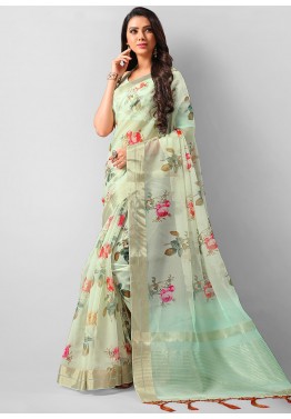Floral Print Sarees - Buy Designer Floral Sarees Online U