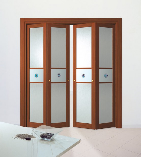 Home Design: Slim Wooden Aluminum Folding Doors Remodeling .
