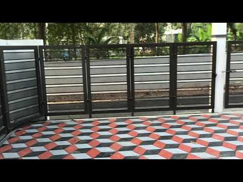 Folding Sliding Gate - YouTube (Dengan gambar) | Pintu gerbang .