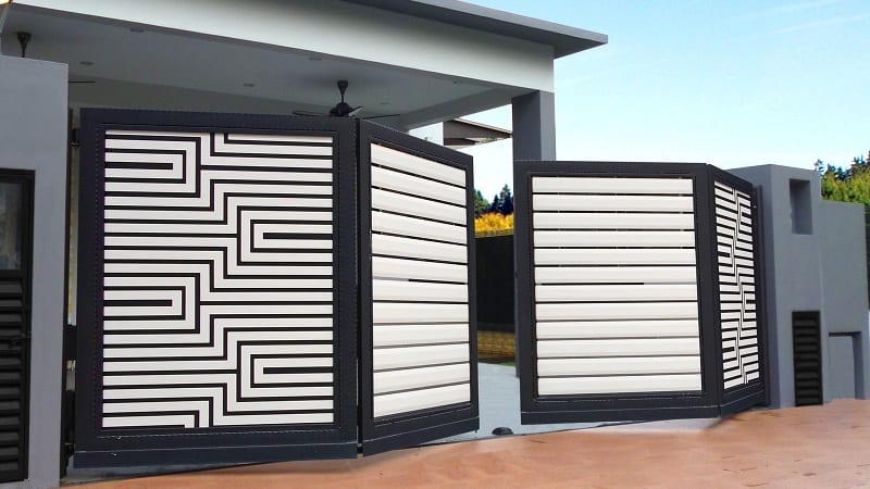 9 Modern Folding Gate Designs With Pictures In Ind