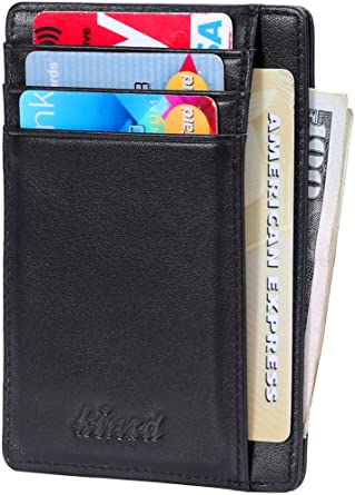 Slim Wallet RFID Front Pocket Wallet Minimalist Secure Thin Credit .