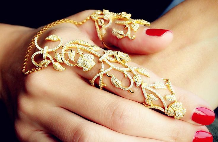 29 Full Finger Ring Design Jewelry - Victoria's Glamo