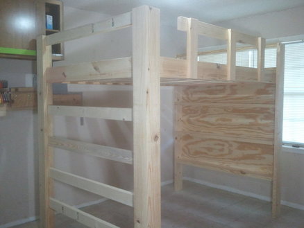 How To Build A Full Size Loft Bed | Jays Custom Creatio