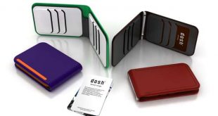 Funky Polymer Pocketbooks : dosh walle