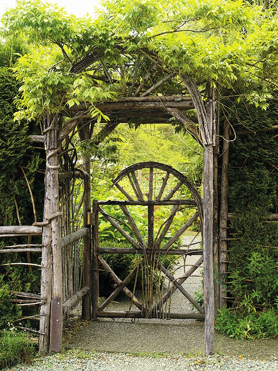 Wooden Garden Gate Designs | A Creative M