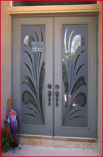 Etched Glass Door #tampaactiveadultliving | Etched glass door .