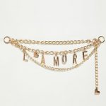 ASOS DESIGN l'amore chain waist and hip belt | AS