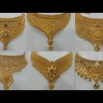 Designer gold choker necklaces - YouTube (With images) | Choker .