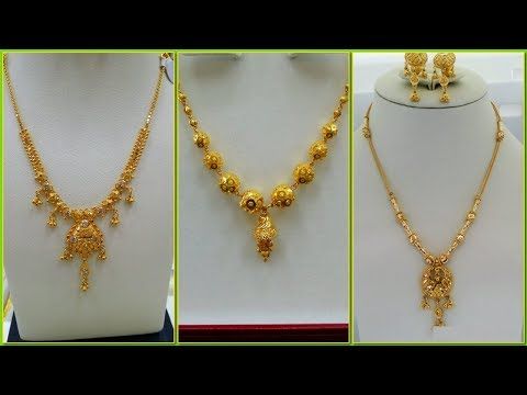 Gold Necklace Designs In 10 Grams