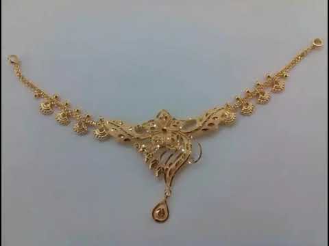 10 Gm Gold Necklace Designs under 10 gram - Jewelry Am