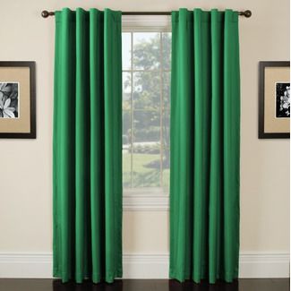 kelly green curtains for $29 thanks to @laura (With images) | Cool .