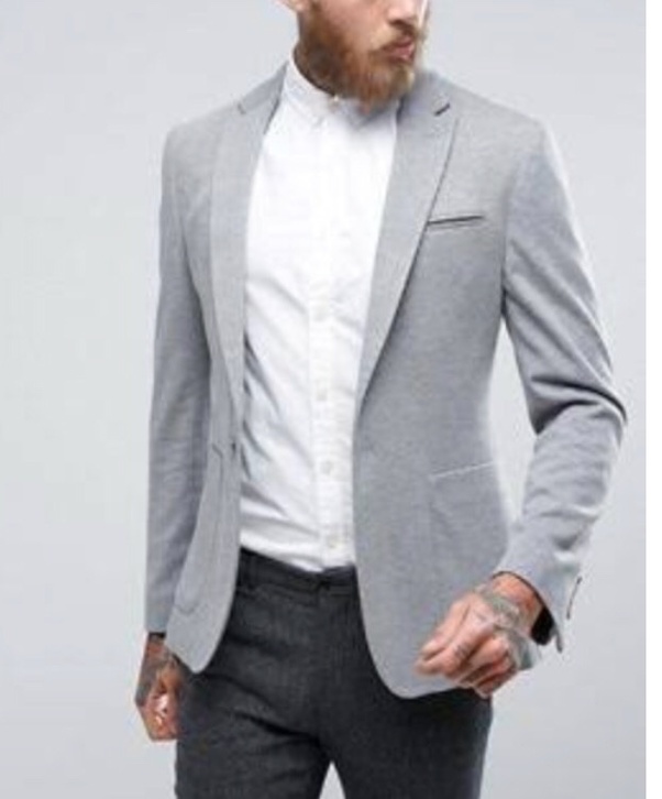 Which colour combinations of a shirt and pants goes with a grey .