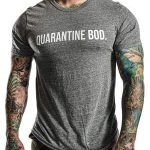 Quarantine Bod T-shirt- Grey – Til You Collap