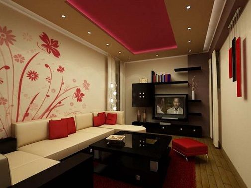 15 Latest Hall Colour Designs With Pictures In 2020 | White walls .
