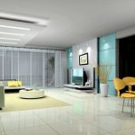 Marvelgroup|The Interior designing idea of living room of 2BHk .