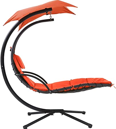 Amazon.com: Hammock Chair Hammock Stand Outdoor Chair Patio Lounge .