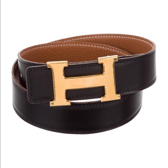 Hermes Accessories | Sold Gold H Belt Size 72 Designer | Poshma
