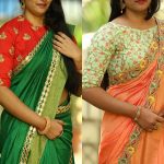 12 High Neck Blouse Designs You Should Consider For Silk Sarees .