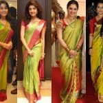 Silk Saree Celebrity | silk saree wearing styles for wedding .