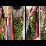 How To Drape/Wear A Silk Saree To Look Slim Just In 4 Mins .