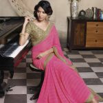 Cotton Bridal Wear Indian Designer Sarees, With blouse piece, Rs .