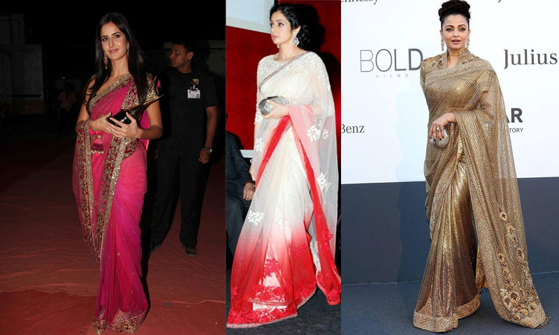 Most Trendy and Stylish Bollywood Designer Sarees You Can Wear .