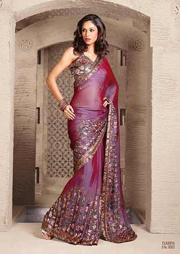 Indian Designer Sarees, Party Wear Saree, फैंसी साड़ी in .