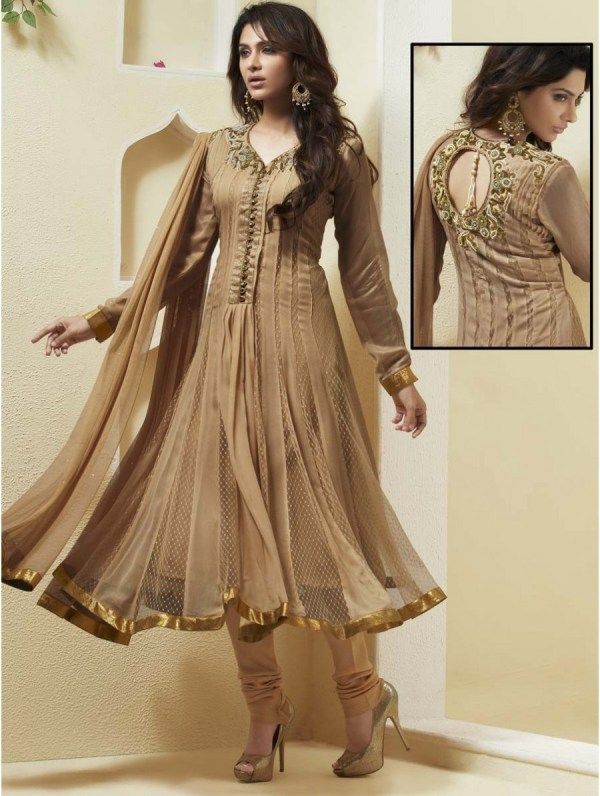 Latest Fancy New Style Indian Frock Suits Collection for Girls .
