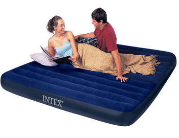 Intex 68757 Double Design Air Bed Inflatable Air Mattress With .